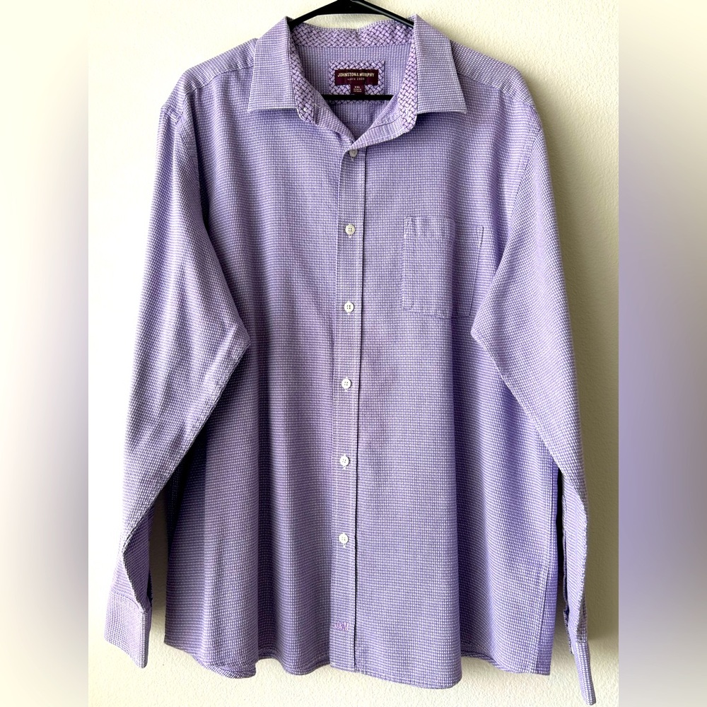 Johnston&Murphy Men’s Long Sleeve Shirt XXL/2XL